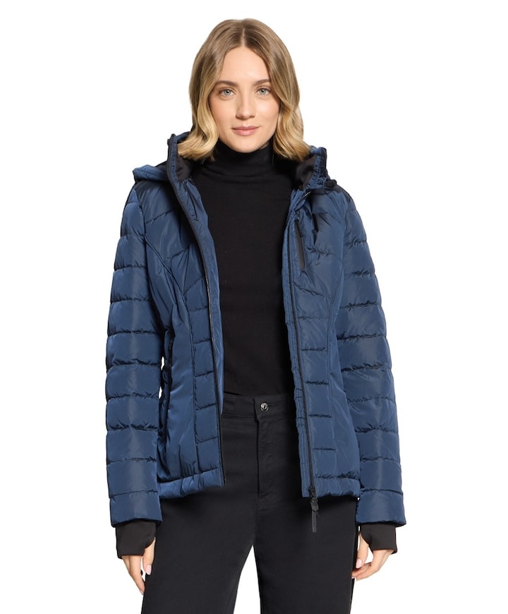 Dames jas blauw