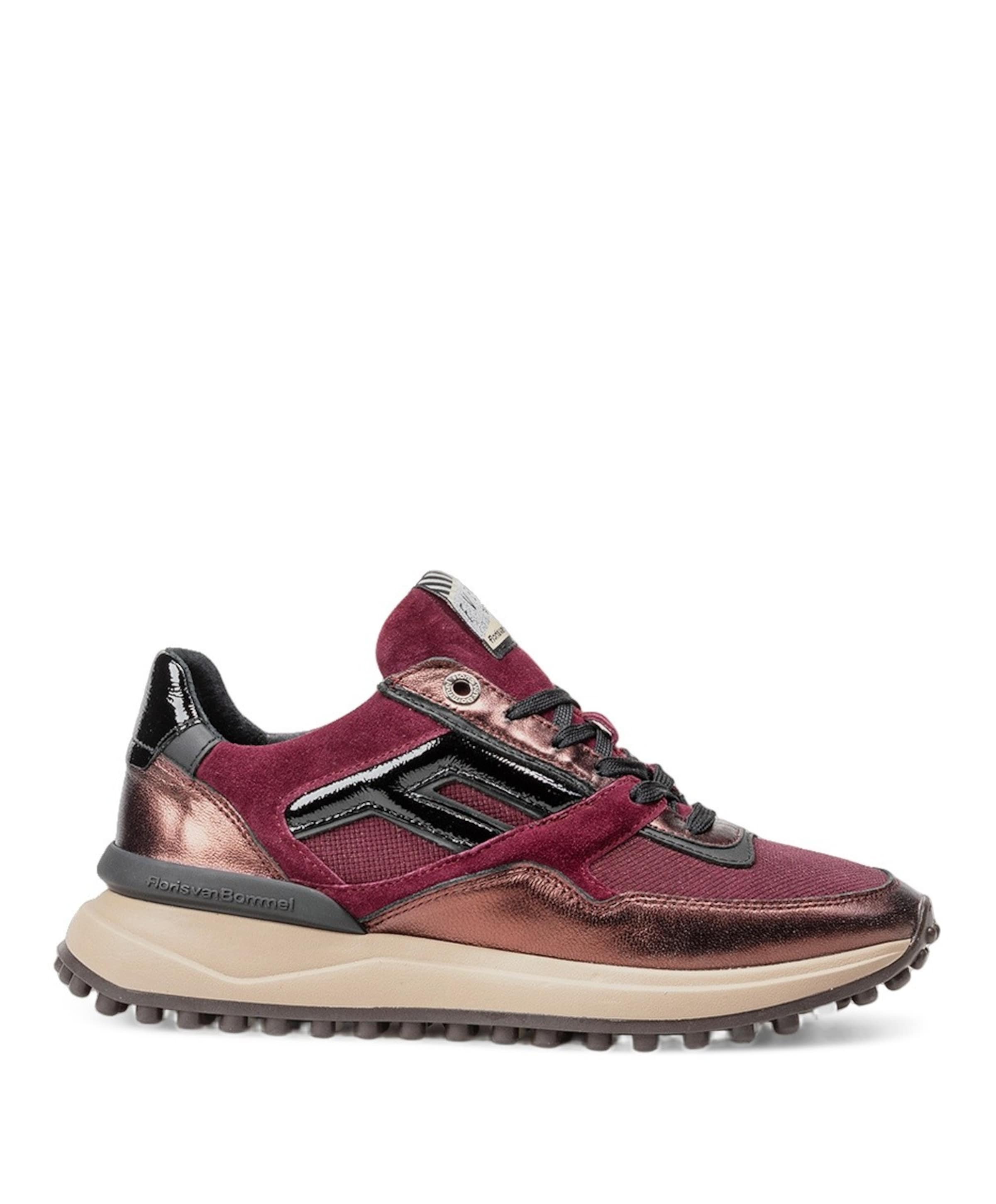 dames sneakers bordeaux
