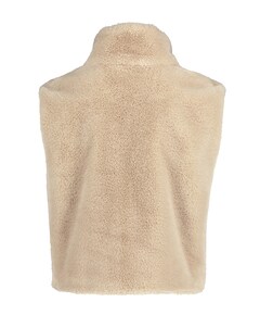 Dames gilet beige