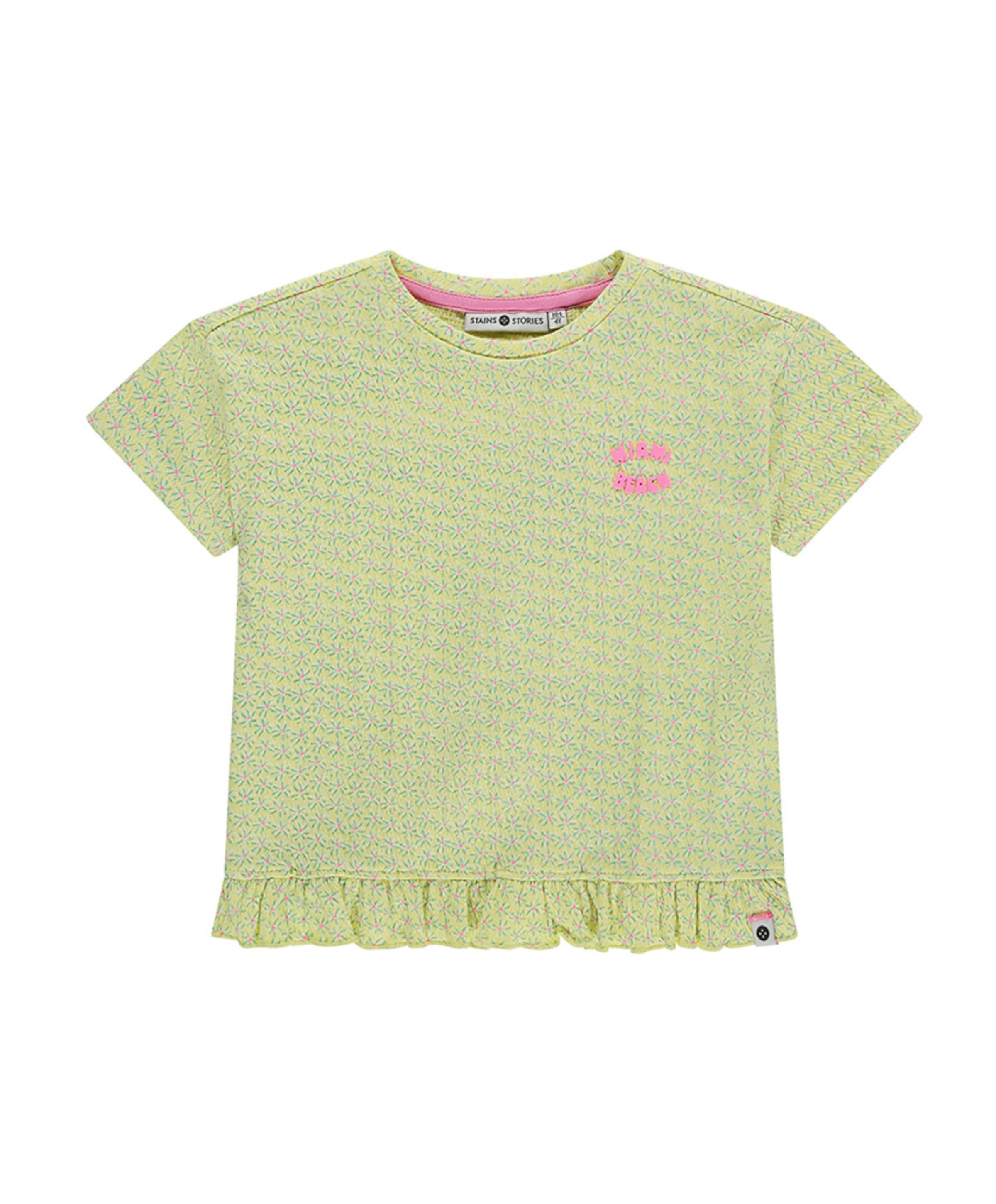 Meisjes T-shirt groen