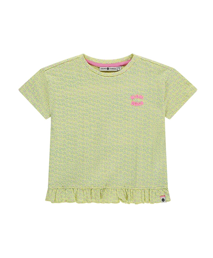 Meisjes T-shirt groen