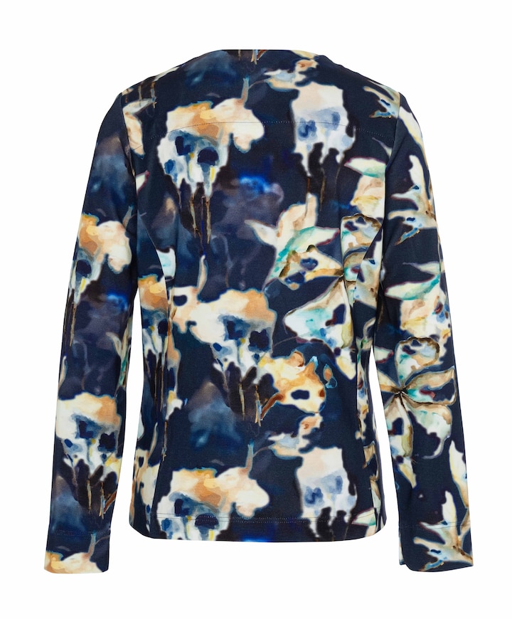 Dames jas blauw