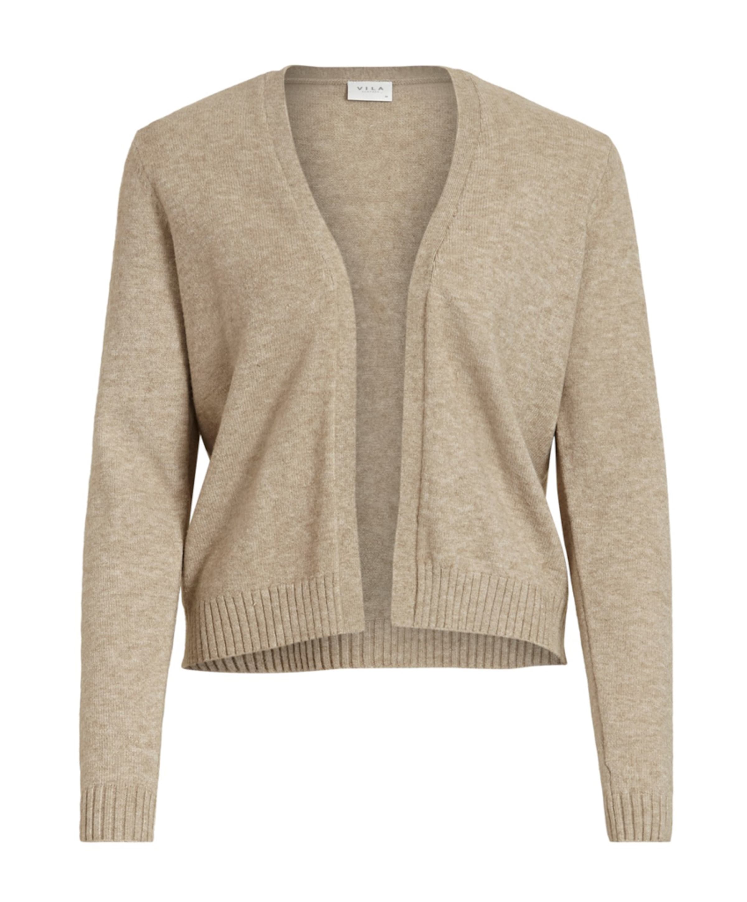 Dames vest beige