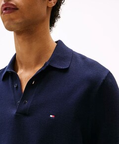 Heren polo blauw