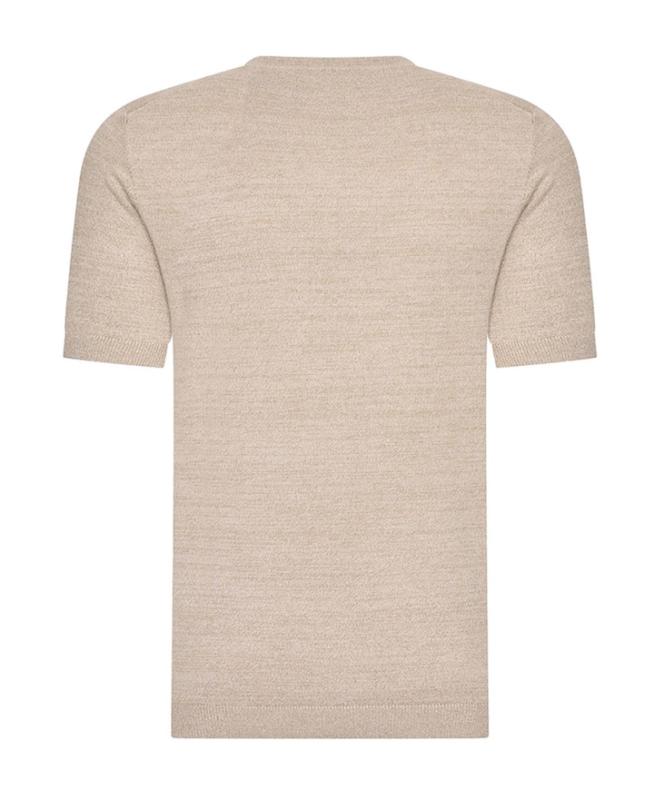 Heren T-shirt beige