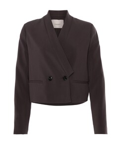 Dames blazer bruin