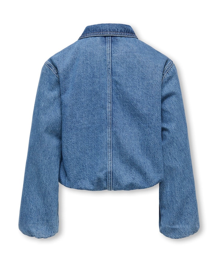 Meisjes jas blauw