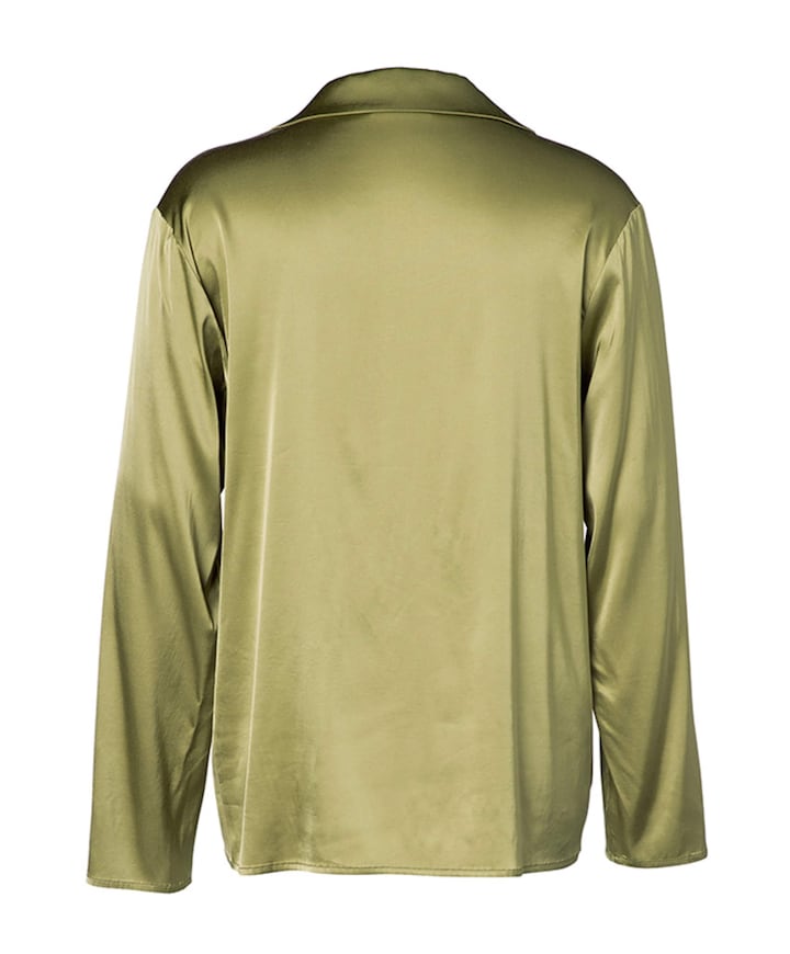 Dames pyjamatop groen