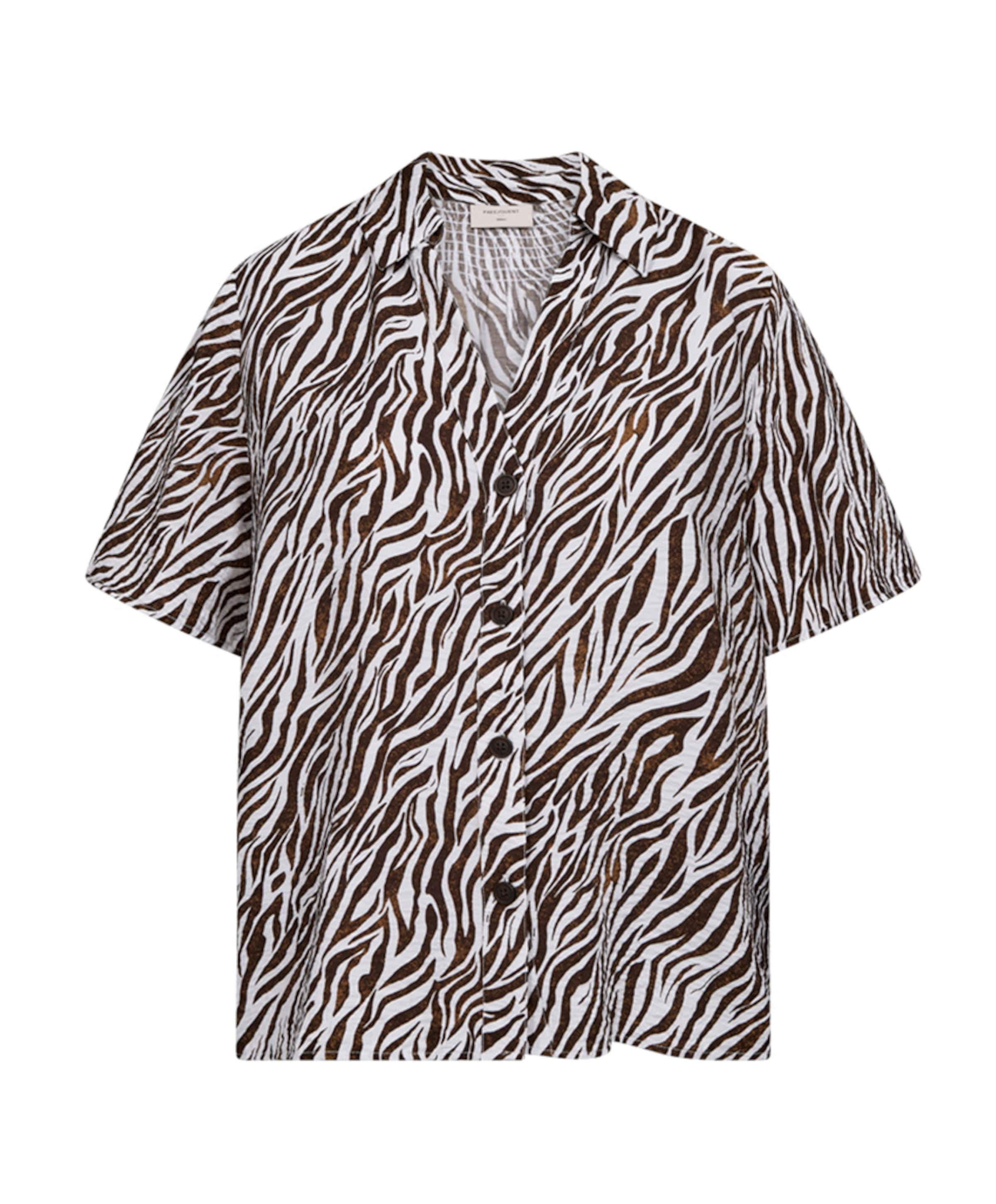 Dames blouse bruin