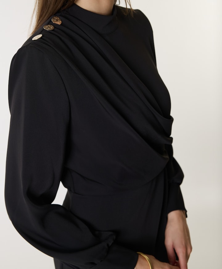 Dames jurk zwart