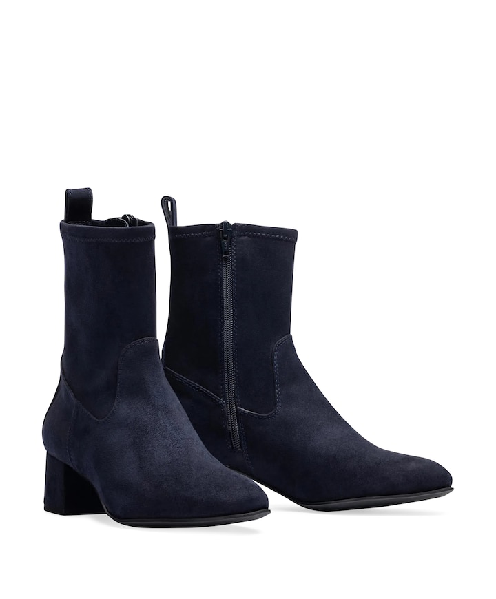 Lemico  enkellaarzen blauw