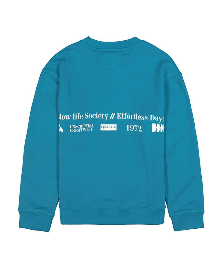 Jongens sweater blauw