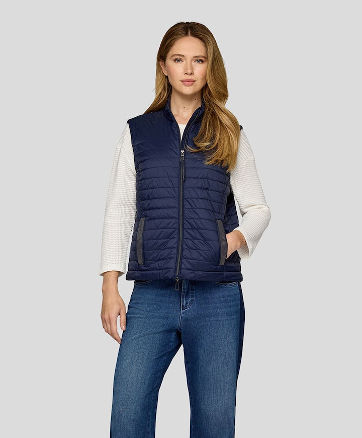 Bodywarmer blauw
