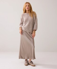 Dames rok beige