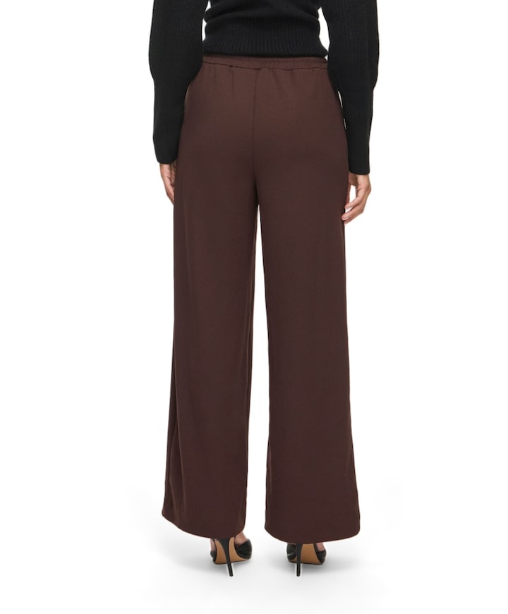 VICLUA HW WIDE PANTS-NOOS dames broek bruin