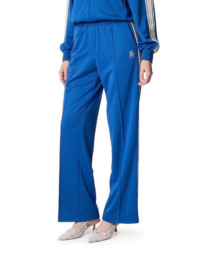 Gino Track dames broek blauw