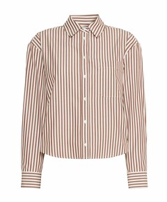 Dames blouse bruin