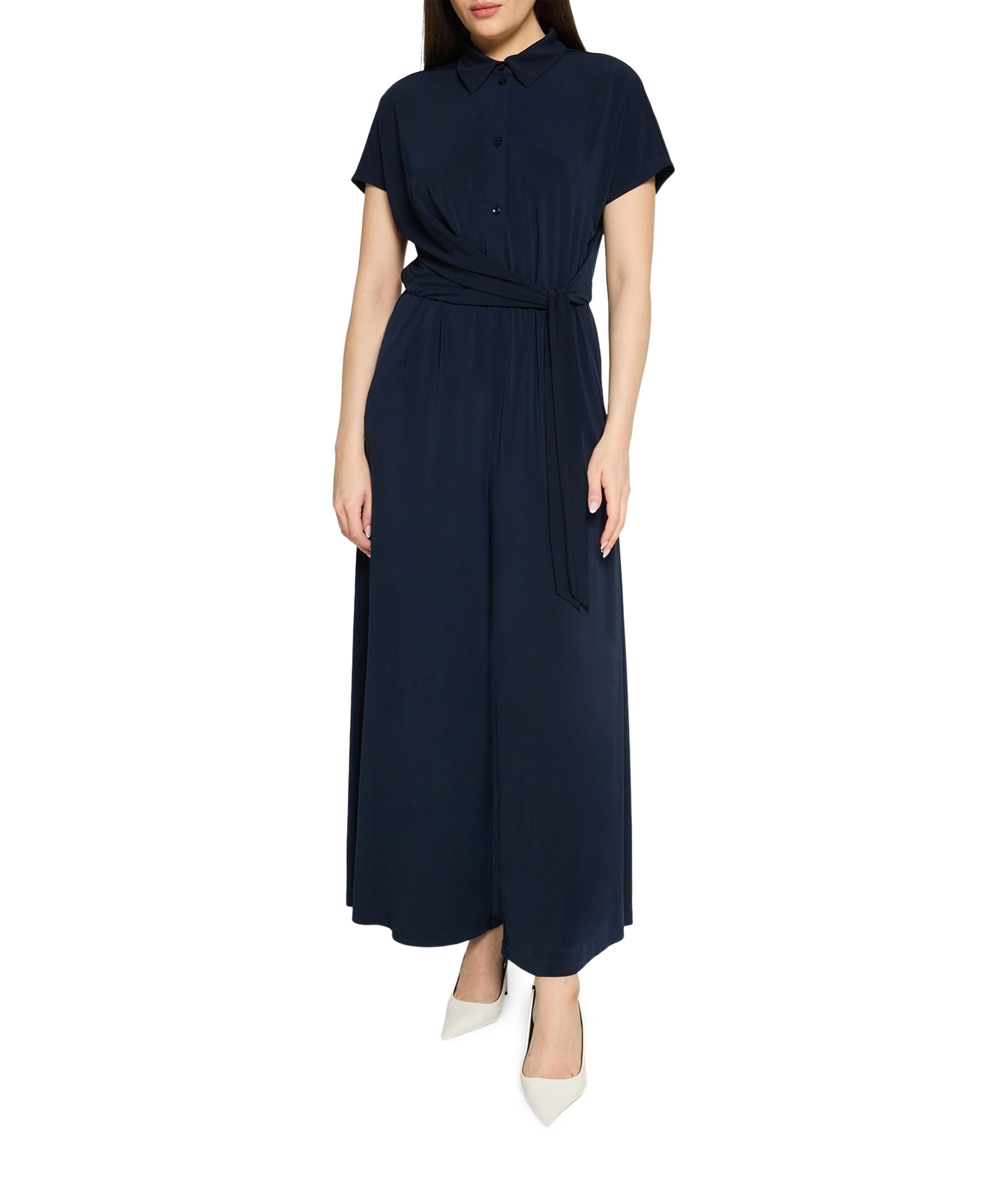 dames jumpsuit blauw