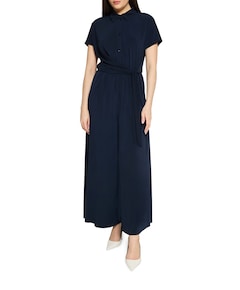 dames jumpsuit blauw