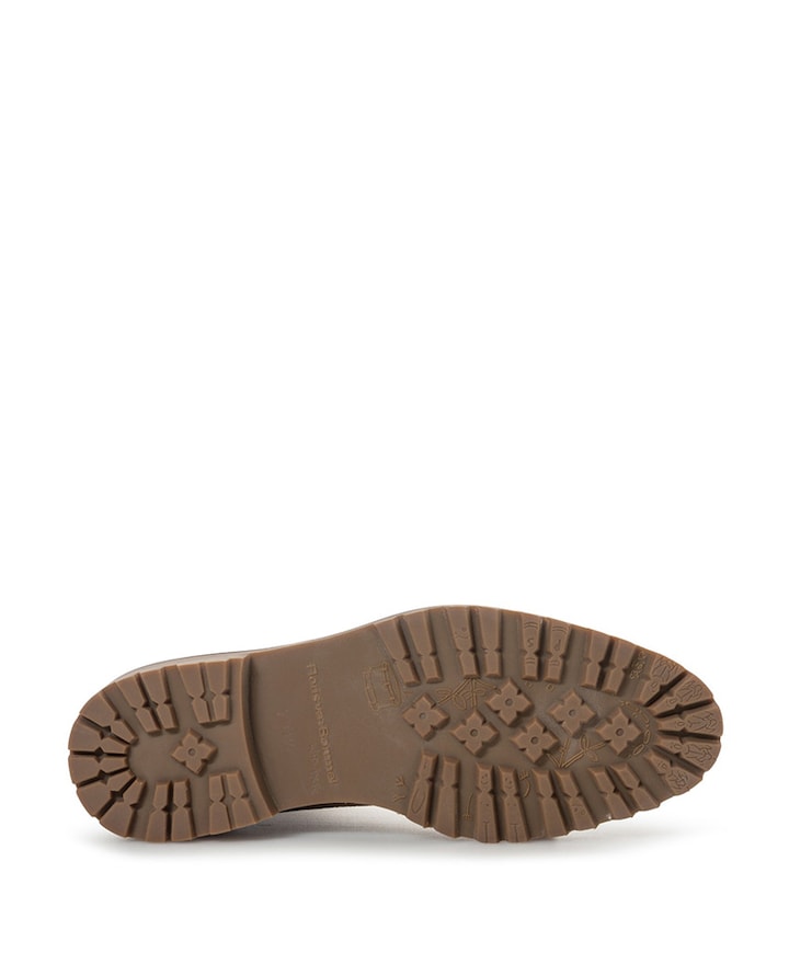 heren veterboots beige