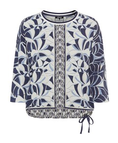 Dames longsleeve blauw