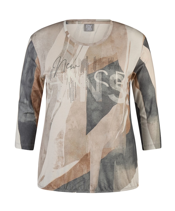 Dames longsleeve beige