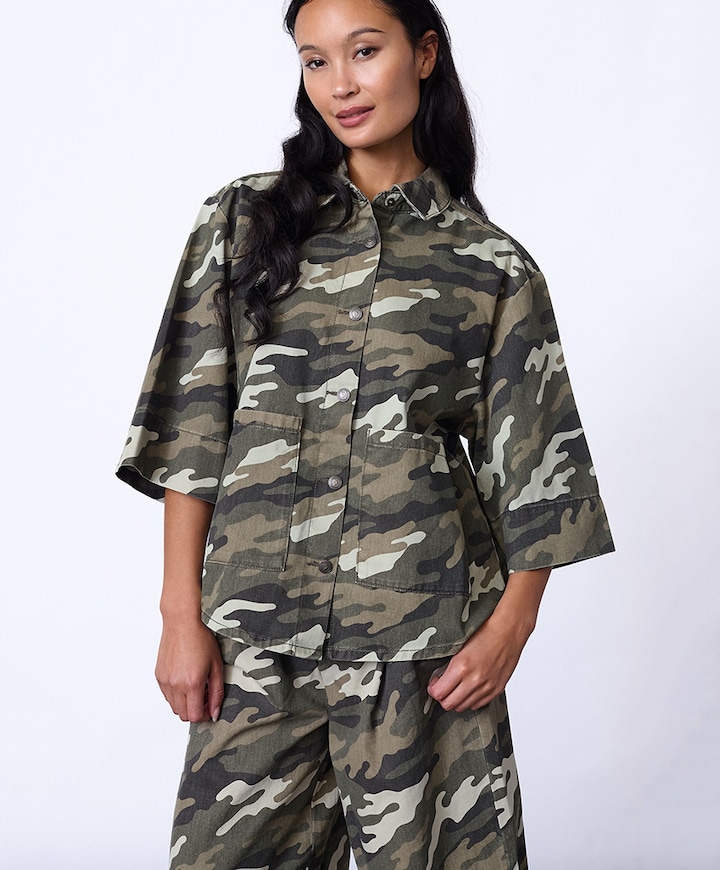Dames blouse groen