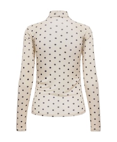 Dames top ecru