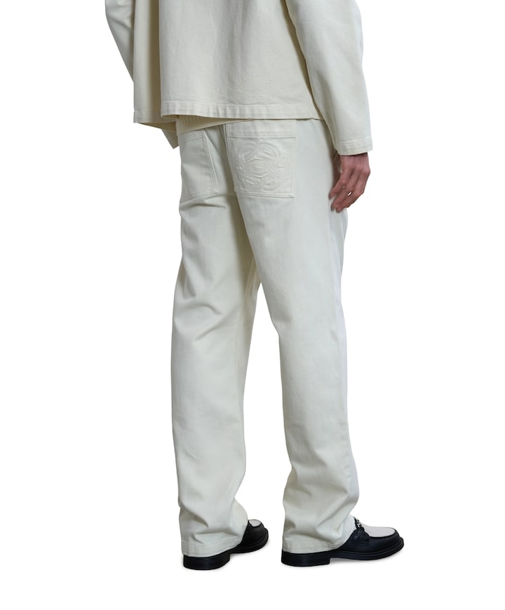 Worker Pants heren jeans ecru