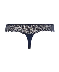 Dames string blauw