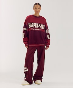 Dames sweater rood