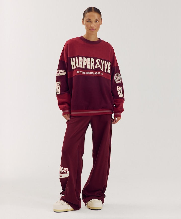 Dames sweater rood