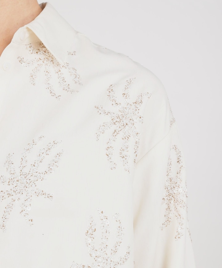 Dames blouse ecru