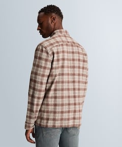Heren overshirt beige
