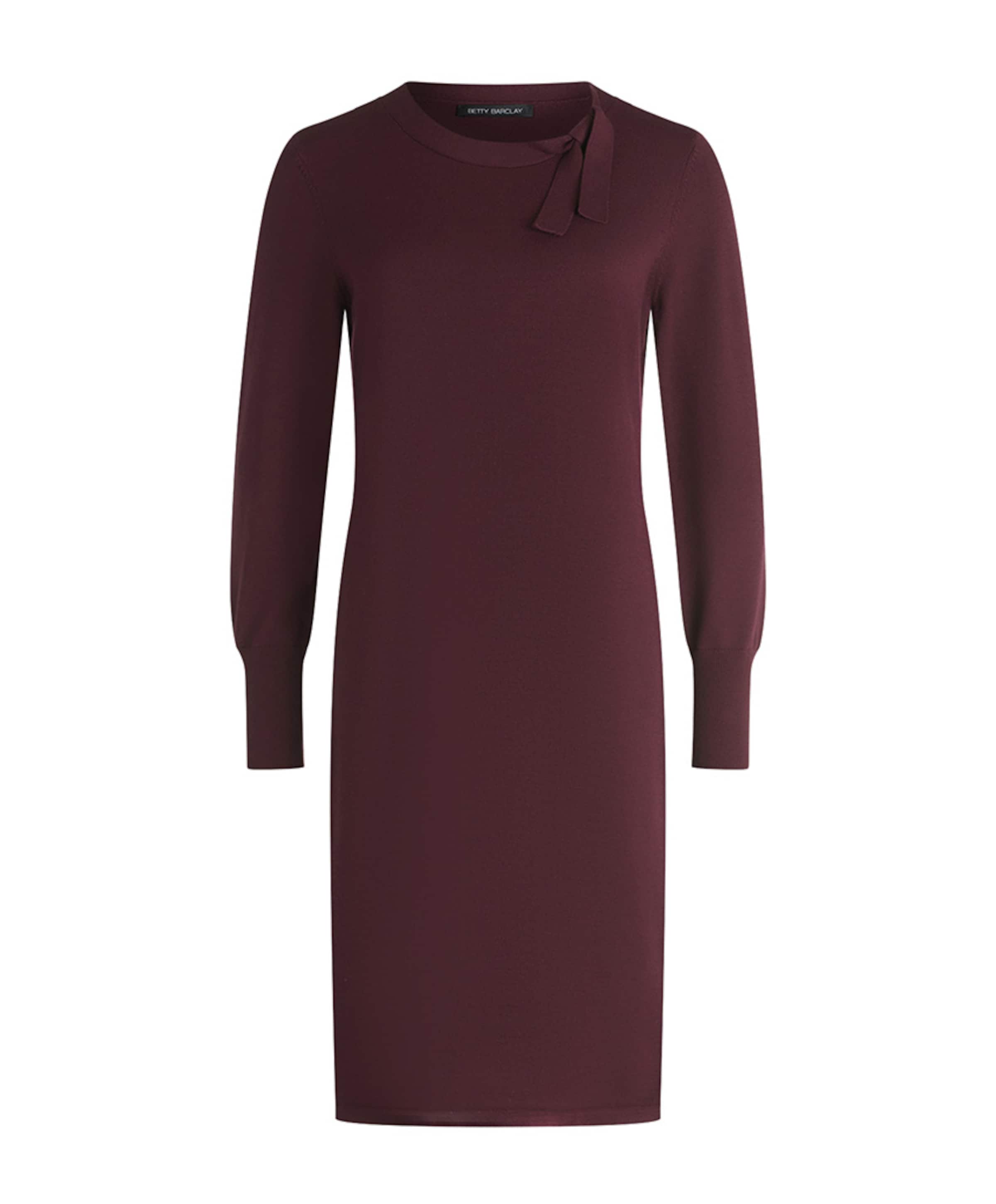 Dames jurk bordeaux