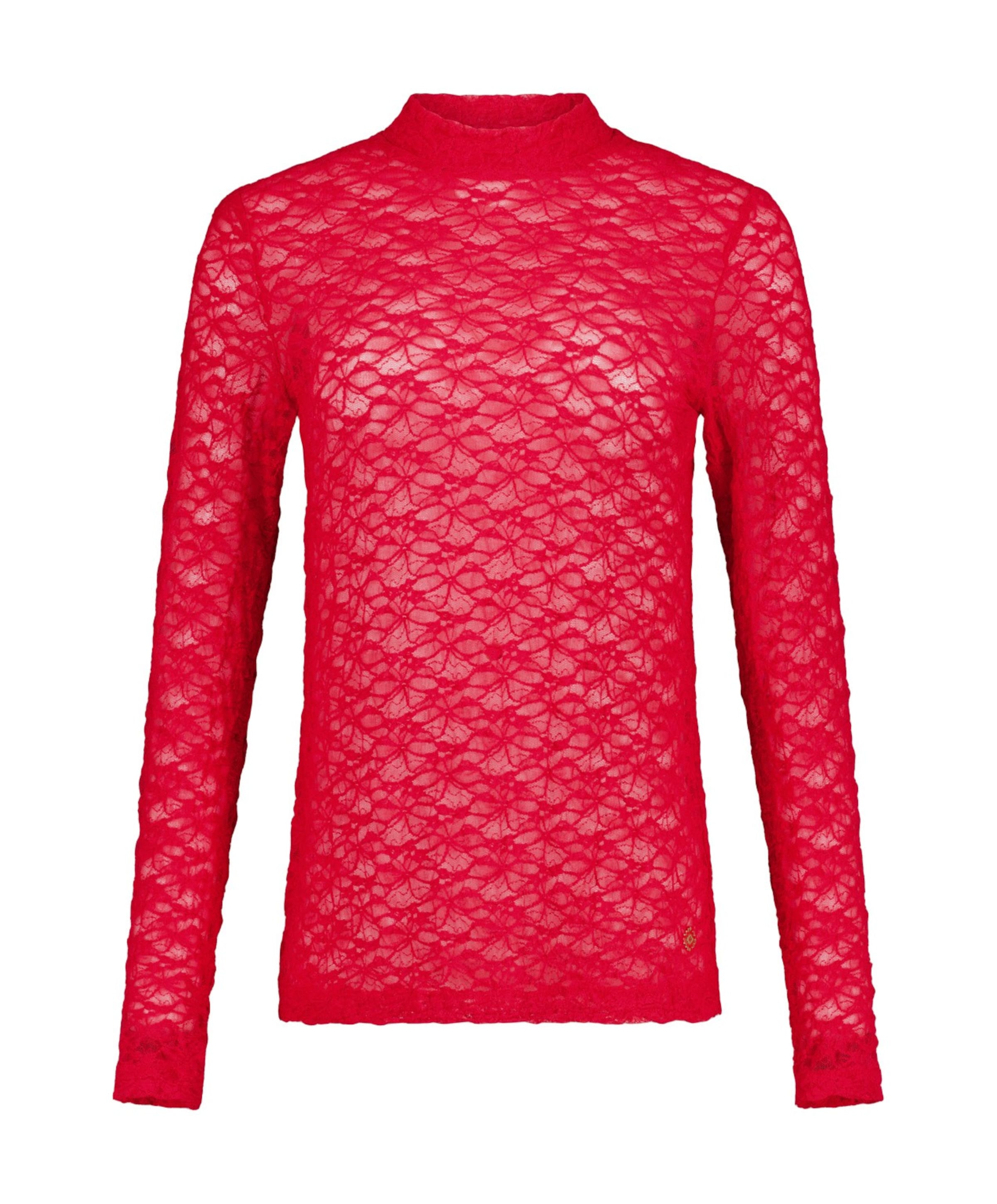 Dames top rood