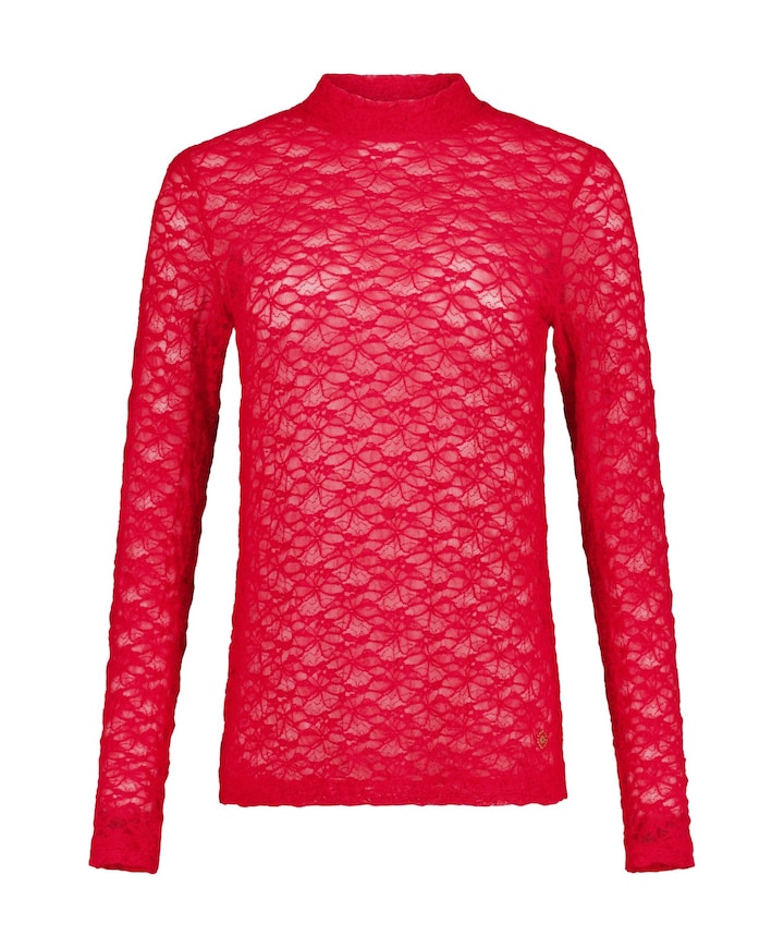 Dames top rood
