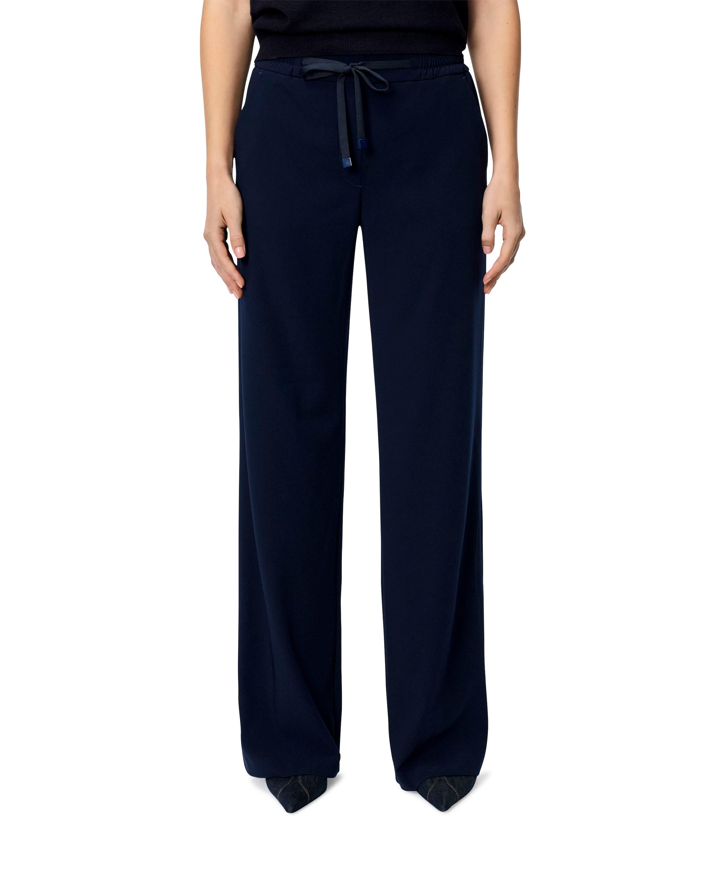 CHRISTY dames pantalon blauw