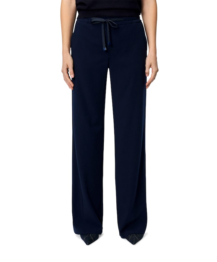 CHRISTY dames pantalon blauw