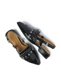 Jazz Tammi dames slingbacks zwart