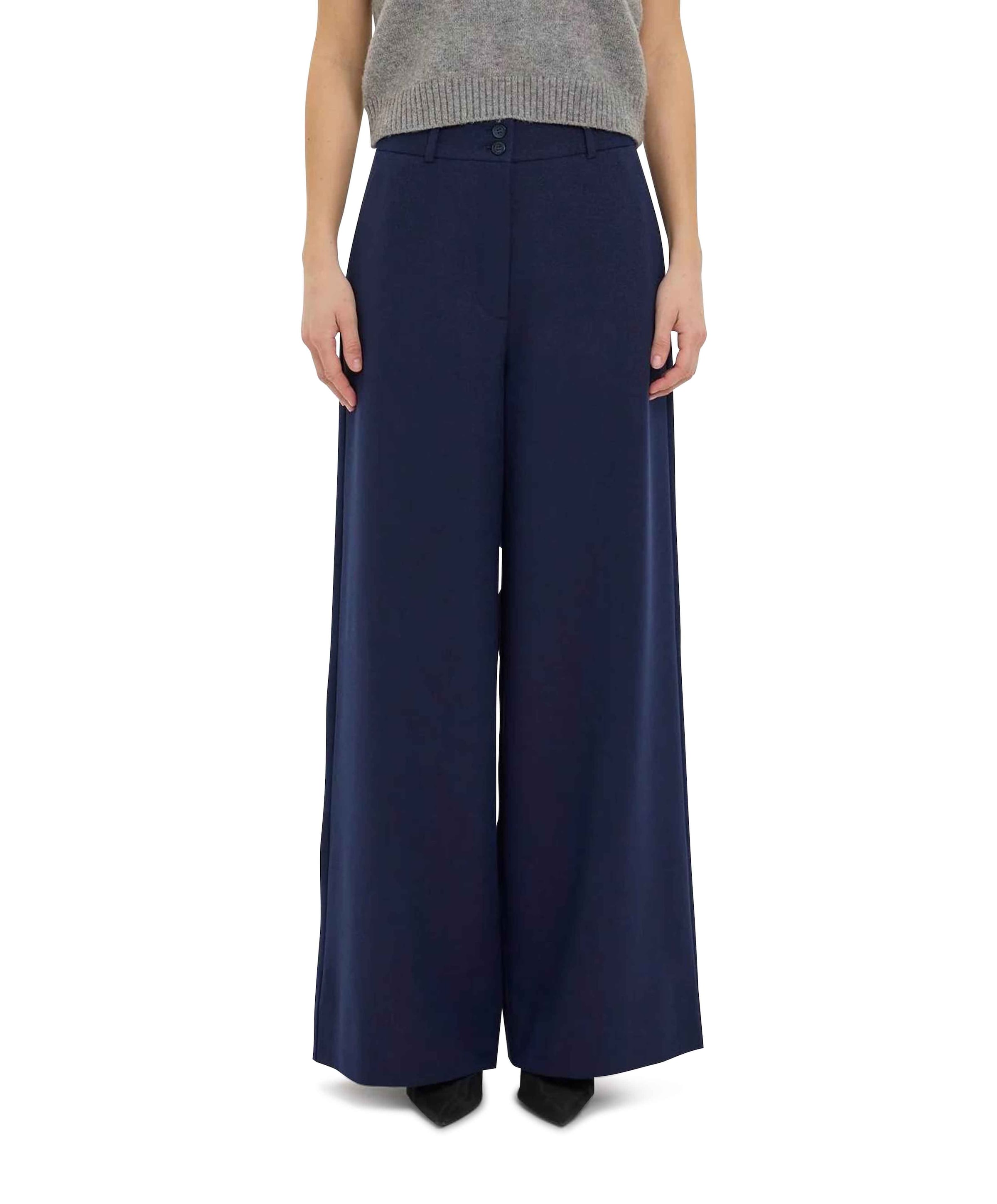 LAURAFV 066 NIGHT BLUE GLITTER dames pantalon blauw