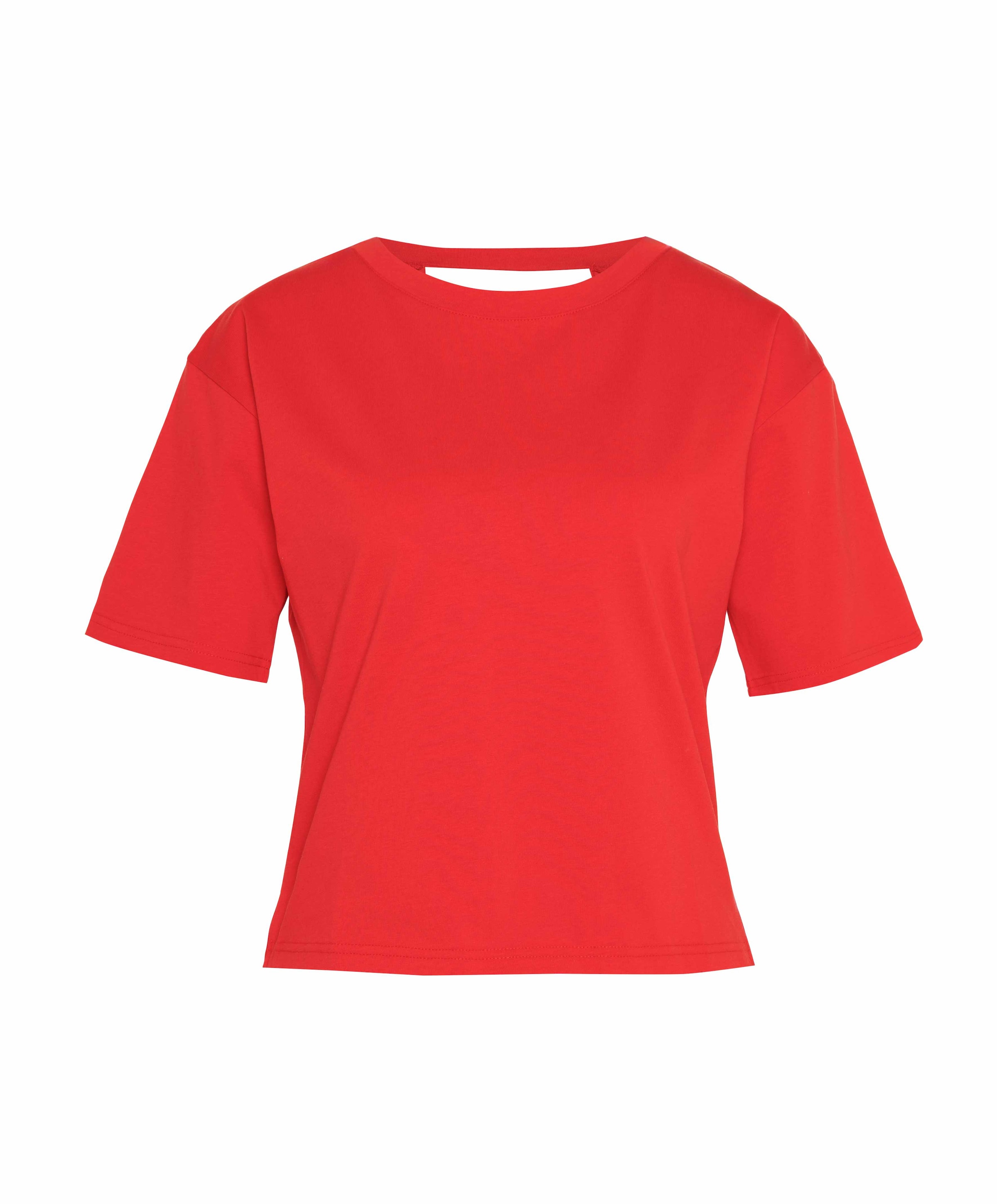 Dames T-shirt rood