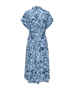 Dames jurk blauw