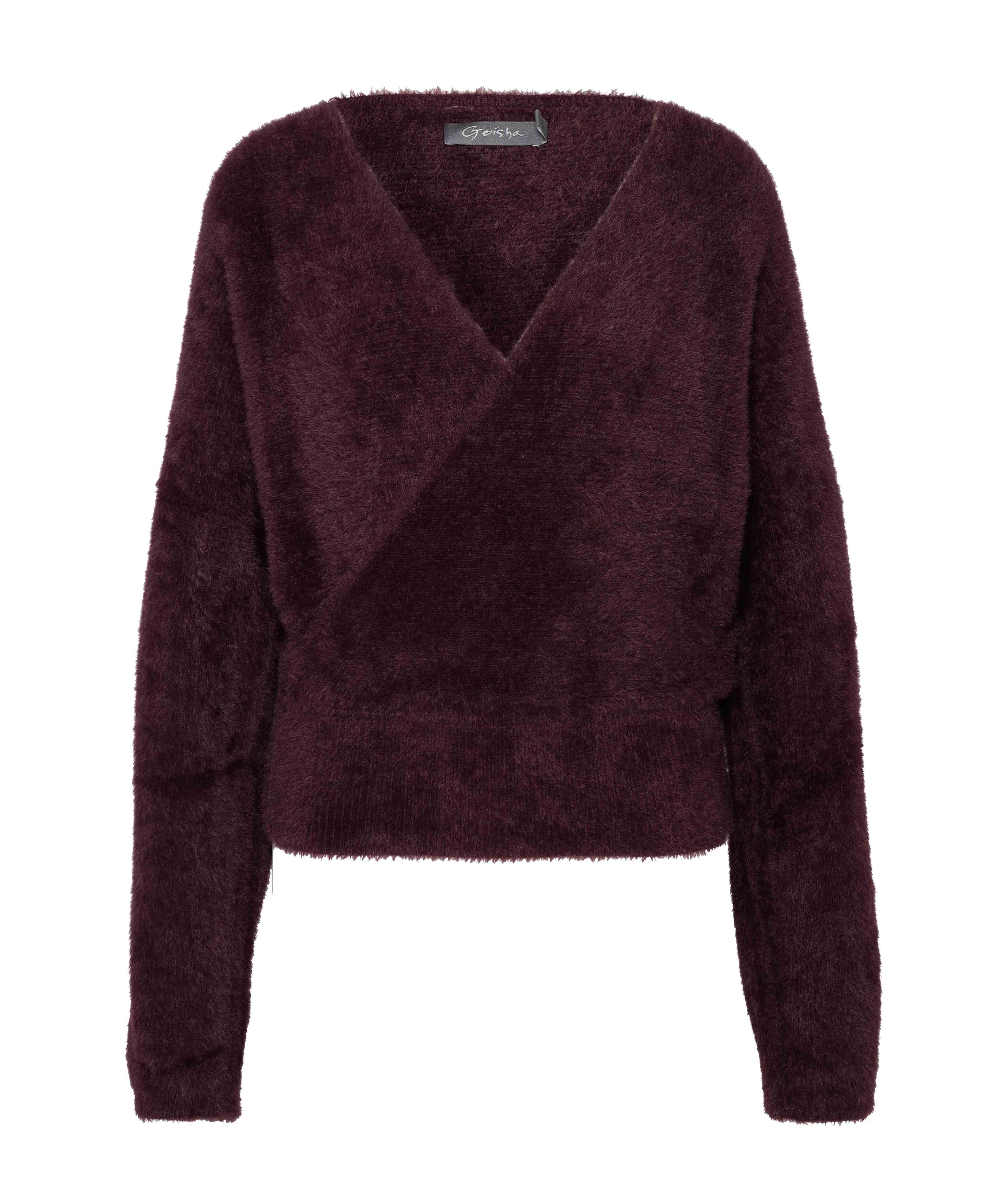 Dames trui bordeaux