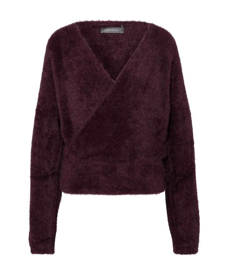 Dames trui bordeaux