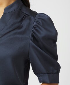 Dames blouse blauw