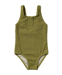 Meisjes badpak groen