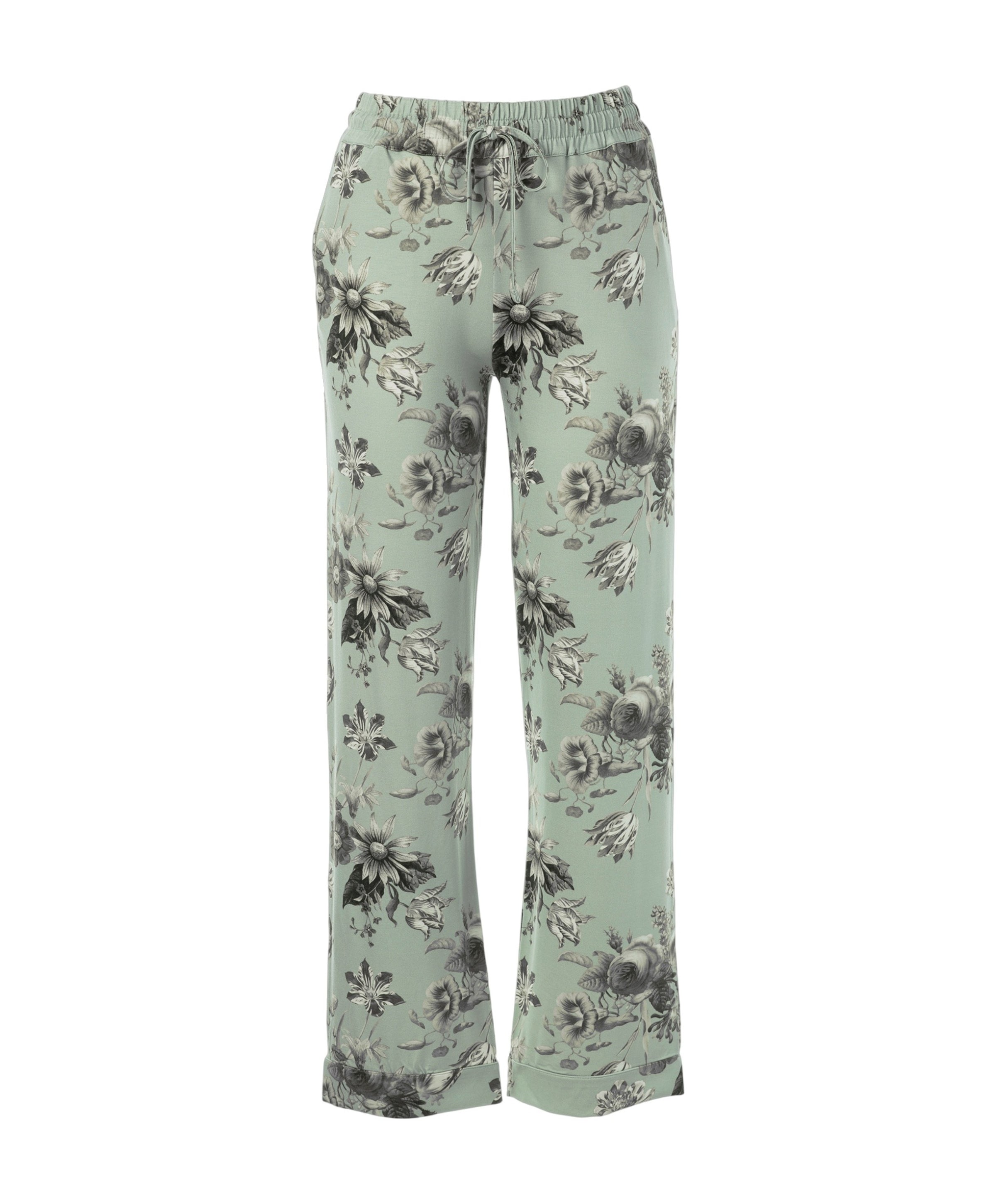 Dames pyjamabroek groen
