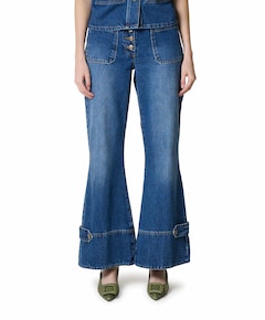 Porcelain Birds dames jeans blauw