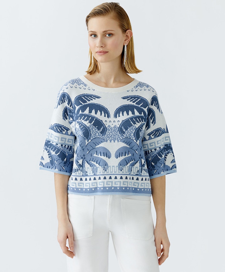 Trui blauw